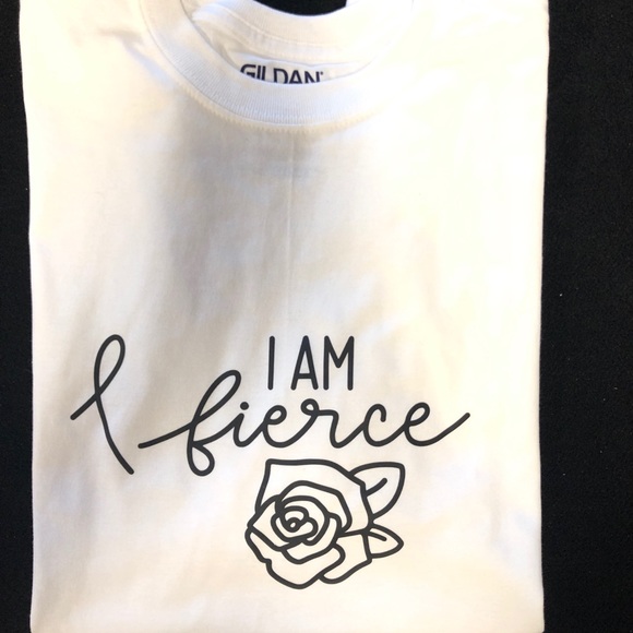 Handmade Tops - New Handmade I Am Fierce Tee Shirt